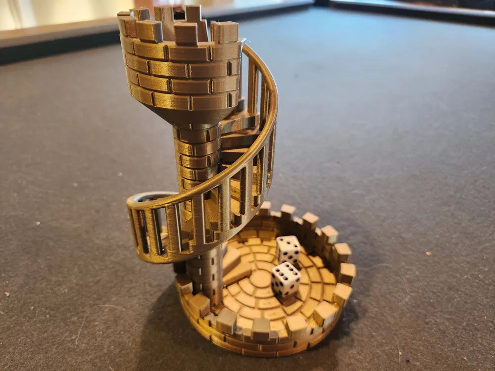 Dice Tower Personalizzata per Giochi da Tavolo e GDR