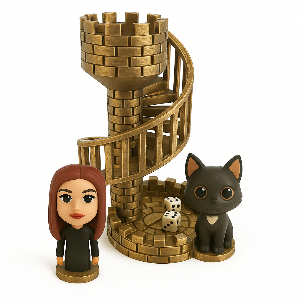 Pedine da Gioco Personalizzate in 3D